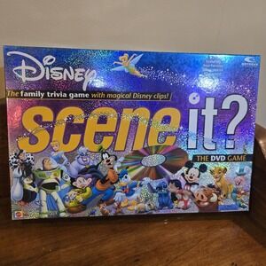 Disney Scene It DVD Game COMPLETE ScreenLife 2004 Pixar Movies Trivia
